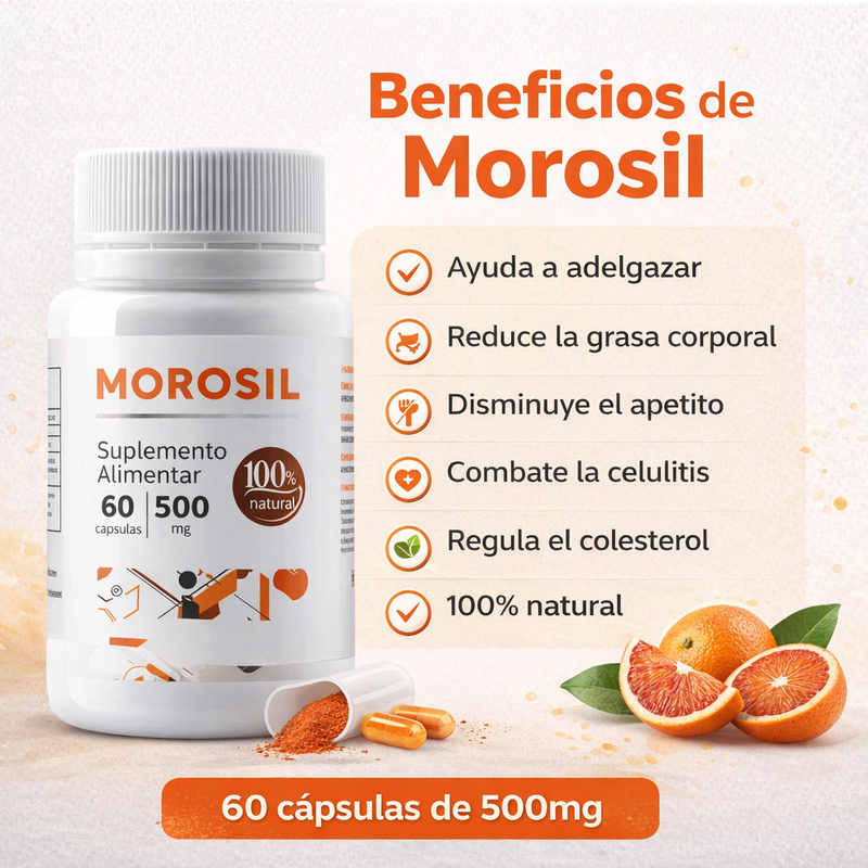 Morosil® Tu Aliado Natural Para Reducir la Grasa Abdominal