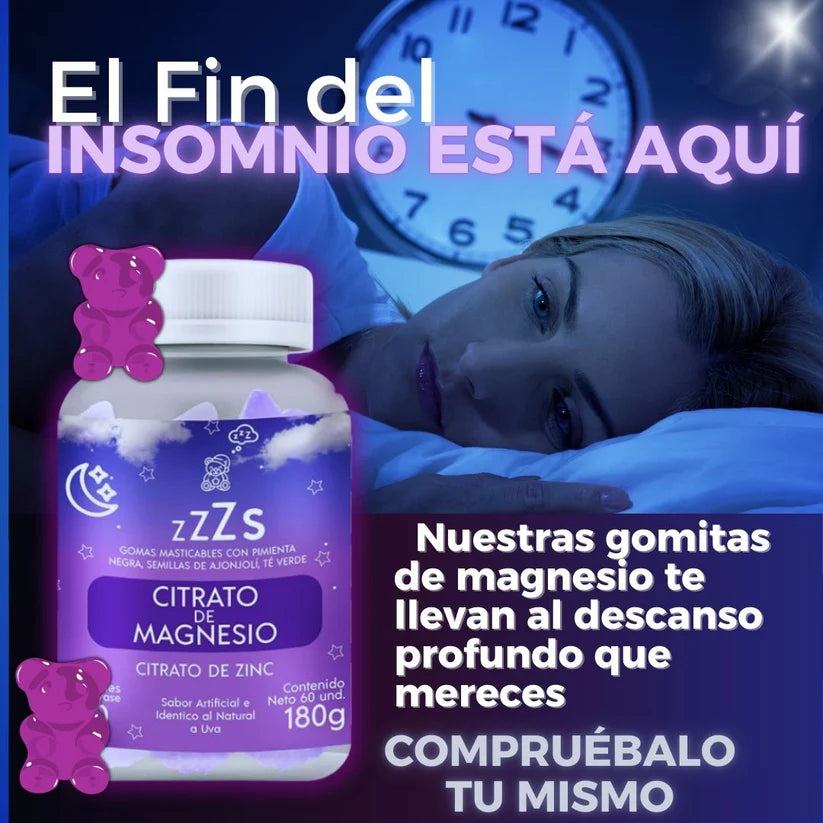 Citrato de Magnesio | Sueño, Relajación & Bienestar · 90g