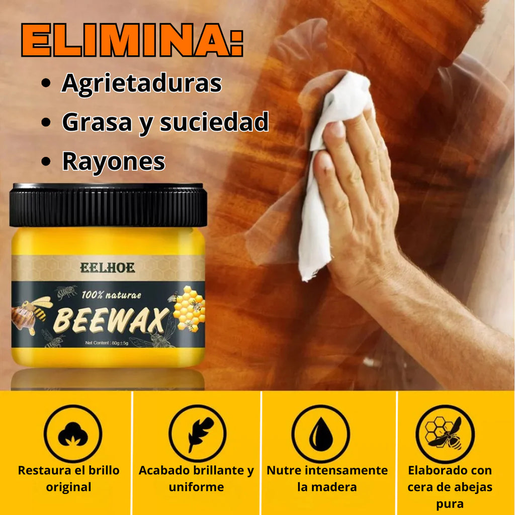 CERA BEEWAX® ORIGINAL | RESTAURADOR PARA MADERAS