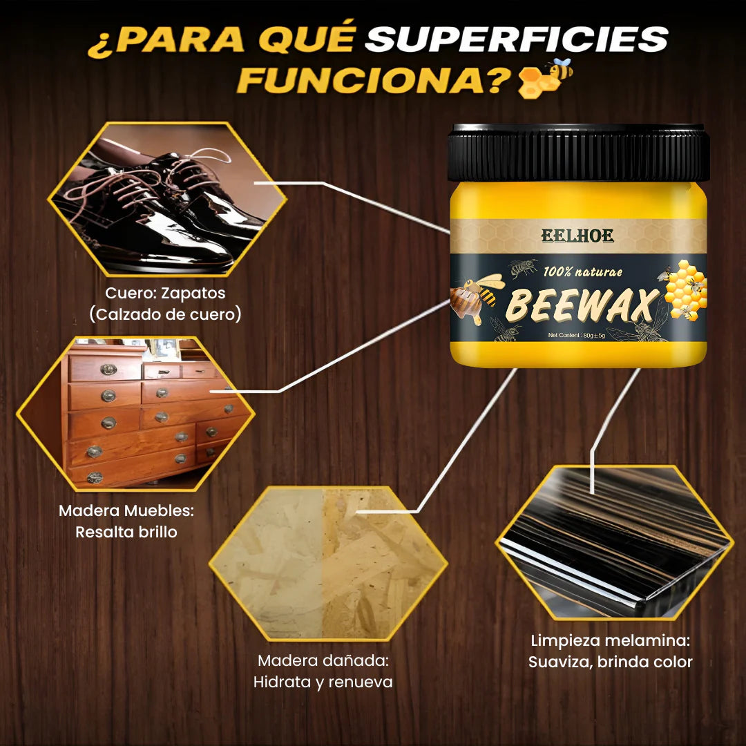 CERA BEEWAX® ORIGINAL | RESTAURADOR PARA MADERAS