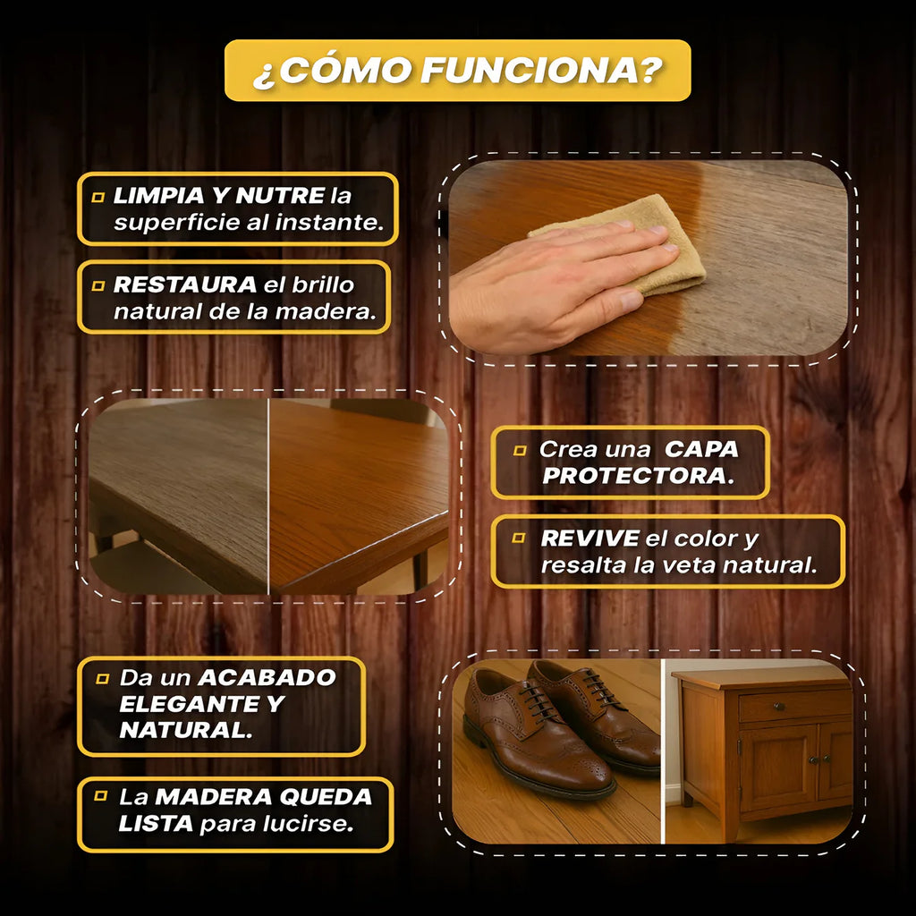 CERA BEEWAX® ORIGINAL | RESTAURADOR PARA MADERAS