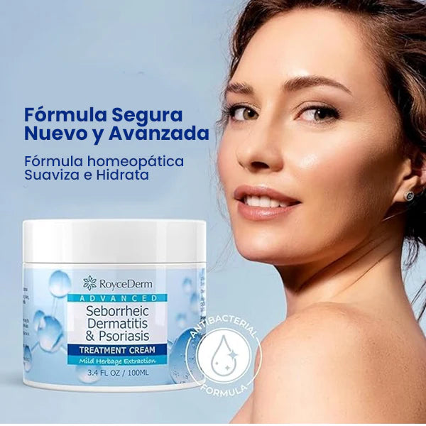 ROYCEDERM ADVANCED SEBORRHEIC DERMATITIS – Cuidado para Dermatitis, Psoriasis y Piel Seborreica