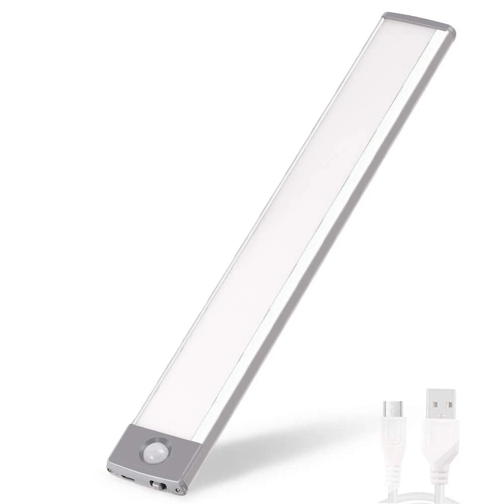 Barra LED con Sensor de Movimiento Recargable USB